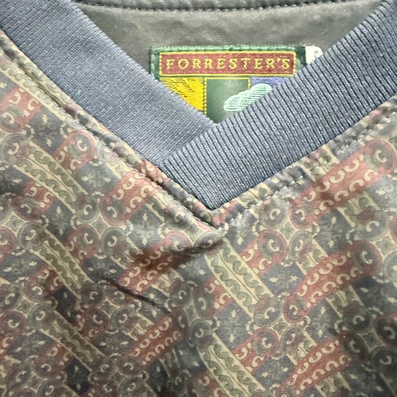 Forrester's Women's Pullover Jacket Golf Medium 1990s Vtg - Picture 6 of 8